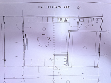 Одноэтажный гостевой дом «РЕМБРАНДТ» 58 м2 с гаражом