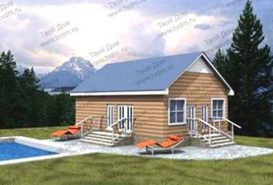 Баня «Живая вода» 63 кв.м